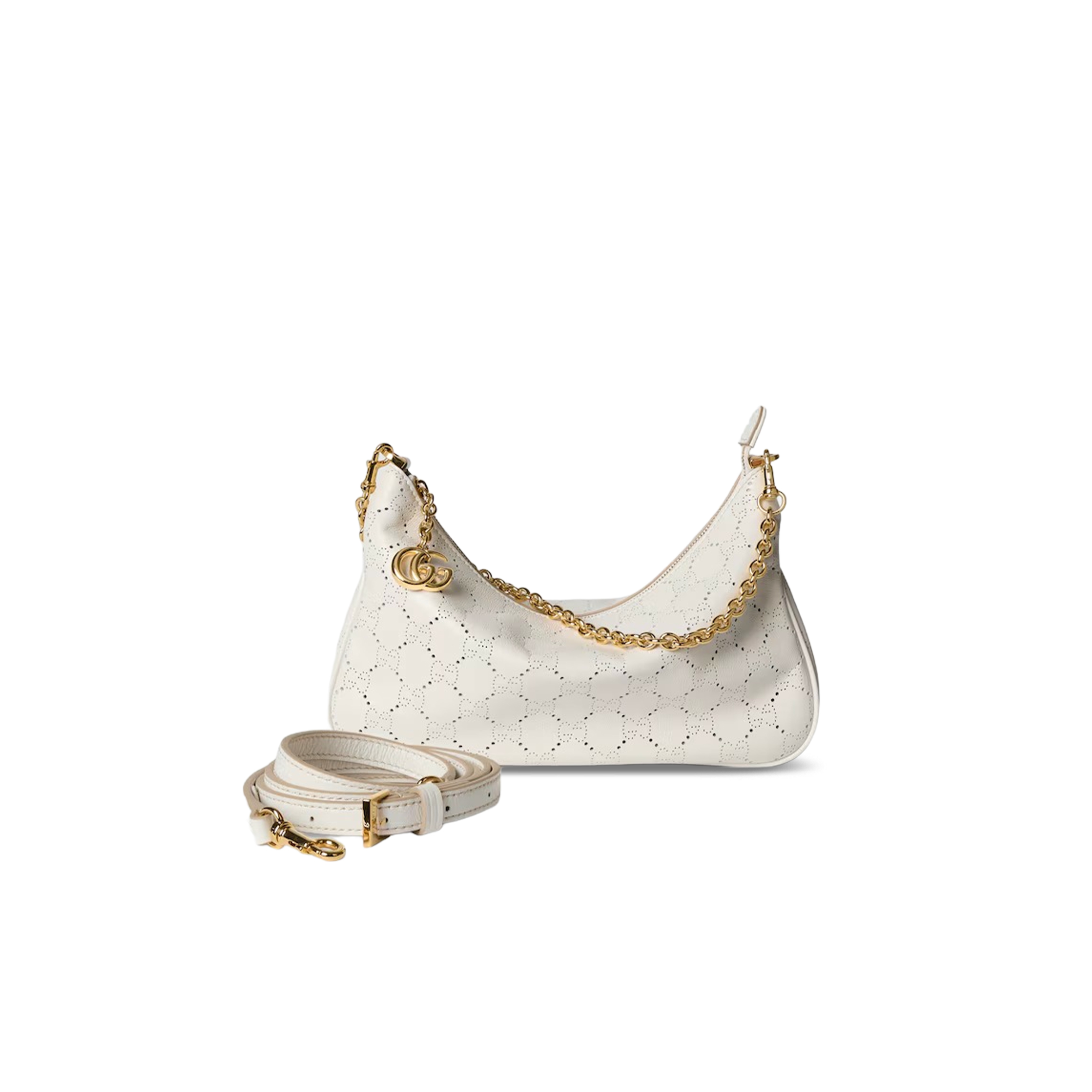 GUCCI LADY LUNETTA CHAIN SMALL SHOULDER BAG A0034B (24.5*15*5cm)